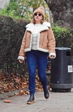 KELLY BROOK and Jeremy Parisi Out with Their Dog in Primrose Hill 11/29/2020