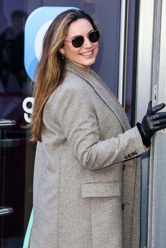 KELLY BROOK Arrives at Global Studios in London 12/08/2020