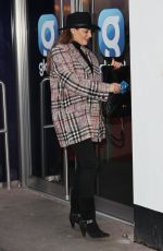 KELLY BROOK Arrives at Heart Radio in London 12/07/2020