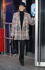 KELLY BROOK Arrives at Heart Radio in London 12/07/2020