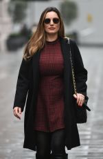 KELLY BROOK Leaves Global Studios in London 12/22/2020