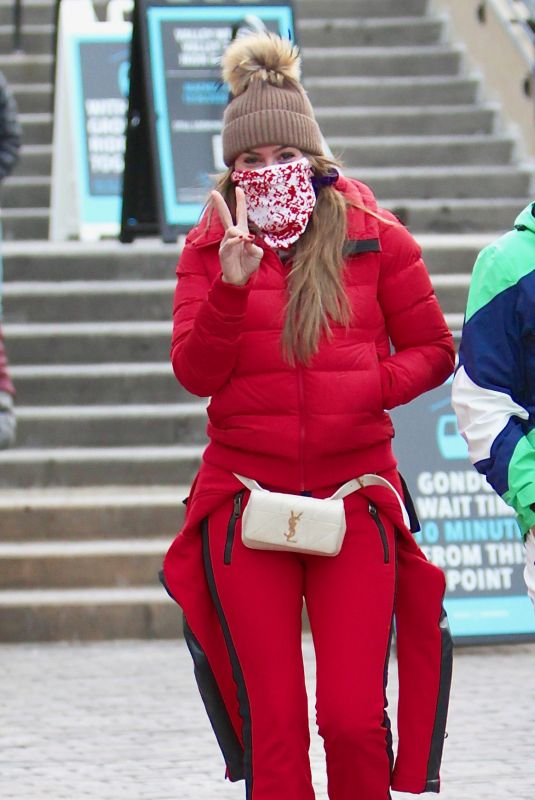 KELLY DODD Out in Aspen 12/27/2020