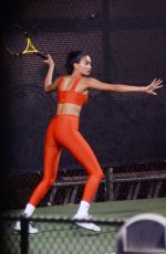 KELLY GALE Playing Tennis in Los Angeles 12/06/2020