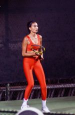 KELLY GALE Playing Tennis in Los Angeles 12/06/2020