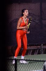 KELLY GALE Playing Tennis in Los Angeles 12/06/2020