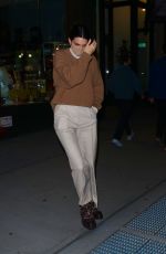 KENDALL JENNER Night Out in New York 12/03/2020