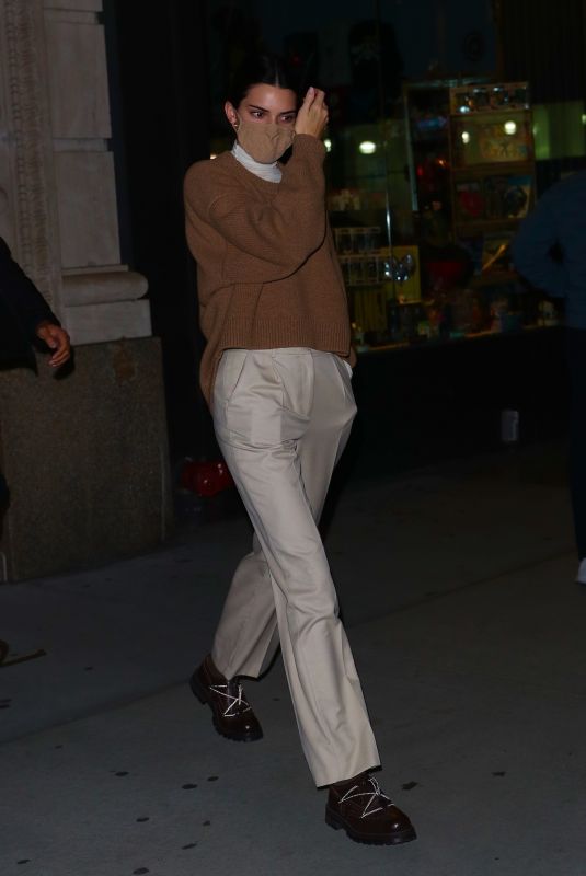 KENDALL JENNER Night Out in New York 12/03/2020