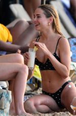 KIBERLEY GARNER in Bikini on the Beach in Barbados 12/18/2020