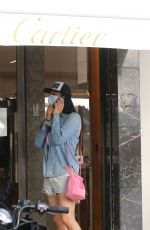 KIMORA LEE SIMMONS Out Shopping at Cartier in St. Barth 12/28/2020