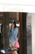 KIMORA LEE SIMMONS Out Shopping at Cartier in St. Barth 12/28/2020