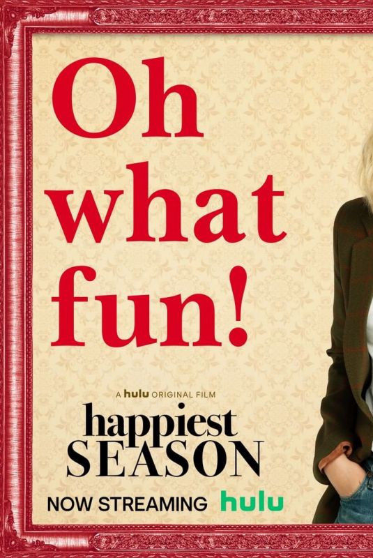 KRISTEN STEWART - Happiest Season Poster 2020