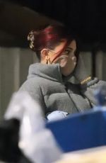 KYLIE JENNER Shopping at Balenciaga Store in Los Angeles 12/19/2020