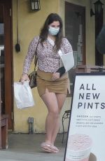 LANA DEL REY Leaves Il Tramezzino in Studio City 12/27/2020