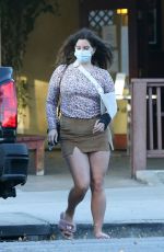 LANA DEL REY Leaves Il Tramezzino in Studio City 12/27/2020