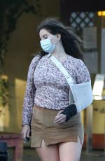LANA DEL REY Leaves Il Tramezzino in Studio City 12/27/2020