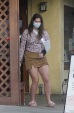 LANA DEL REY Leaves Il Tramezzino in Studio City 12/27/2020