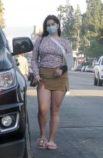 LANA DEL REY Leaves Il Tramezzino in Studio City 12/27/2020