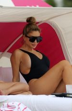 LARSA PIPPEN and MICHELLE POOCH in Swimsuits at a Beach in Miami 12/06/2020