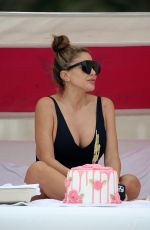 LARSA PIPPEN and MICHELLE POOCH in Swimsuits at a Beach in Miami 12/06/2020