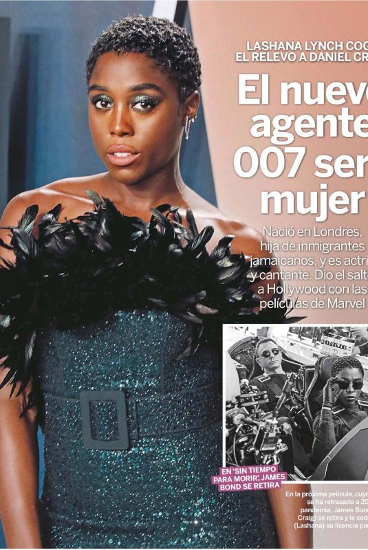 LASHANA LYNCH in Lecturas Spain Magazine, November 2020