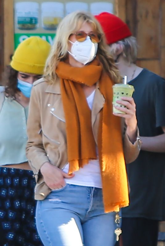 LAURA DERN Out for Juice in Los Angeles 12/06/2020