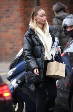 LAUREN POPE Out for Christmas Shopping in London 12/12/2020