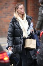 LAUREN POPE Out for Christmas Shopping in London 12/12/2020