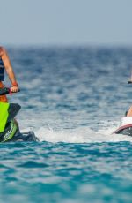 LAUREN SILVERMAN and Simon Cowell at Jet Ski Ride in Barbados 12/27/2020