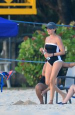 LAUREN SILVERMAN in Swimsuit in Barbados 12/09/2220