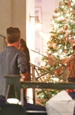 LAUREN SILVERMAN, SINITTA and Simon Cowell Out for Dinner in Barbados 12/27/2020