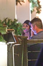 LAUREN SILVERMAN, SINITTA and Simon Cowell Out for Dinner in Barbados 12/27/2020