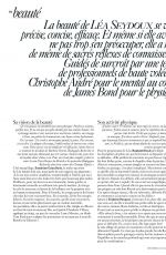 LEA SEYDOUX in Vogue Paris, December 2020/January 2021