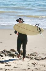 LEIGHTON MEESTER in Wetsuit Surfing in Malibu 12/15/2020