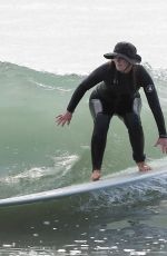 LEIGHTON MEESTER in Wetsuit Surfing in Malibu 12/27/2020