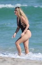 LELE PONS in Swimsuit at a Beach in Miami 12/02/2020