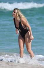 LELE PONS in Swimsuit at a Beach in Miami 12/02/2020