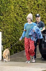 LENA HEADEY Leaves a Private Gym in West Hollywood 12/28/2020