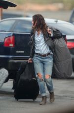 LENA HEADEY on the Set of Gypsy Moon in Los Angeles 12/08/2020