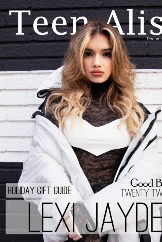 LEXI JAYDE in Teen A-list Magazine, December 2020