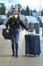 LILI REINHART Arrives at Airport in  Vancouver 12/19/2020