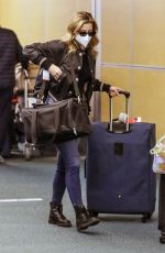 LILI REINHART Arrives at Airport in  Vancouver 12/19/2020
