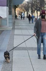 LILI REINHART Out with Her Dog in Vancouver 12/05/2020