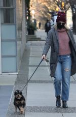 LILI REINHART Out with Her Dog in Vancouver 12/05/2020