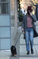 LILI REINHART Out with Her Dog in Vancouver 12/05/2020