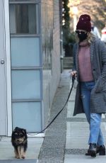 LILI REINHART Out with Her Dog in Vancouver 12/05/2020