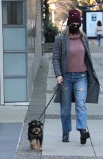 LILI REINHART Out with Her Dog in Vancouver 12/05/2020