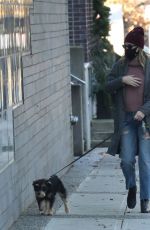 LILI REINHART Out with Her Dog in Vancouver 12/05/2020