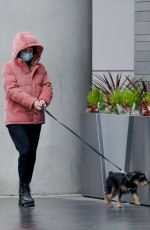 LILI REINHART Out with Her Dog in Vancouver 12/13/2020