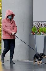 LILI REINHART Out with Her Dog in Vancouver 12/13/2020