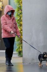 LILI REINHART Out with Her Dog in Vancouver 12/13/2020